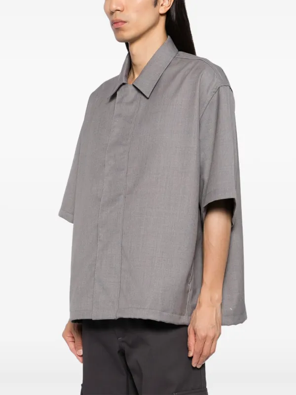 Peacemaker Oamc Tech Shirt | Grey | FARFETCH JO