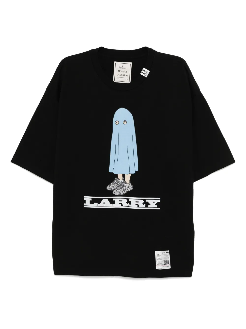 Maison MIHARA YASUHIRO playera Larry | negro | Image 1