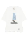 Maison MIHARA YASUHIRO Hank printed T-shirt - White
