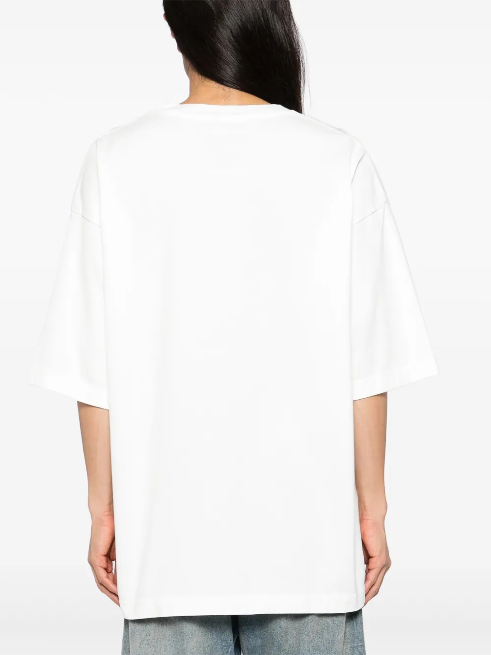 Maison MIHARA YASUHIRO Hank T-shirt met print Wit