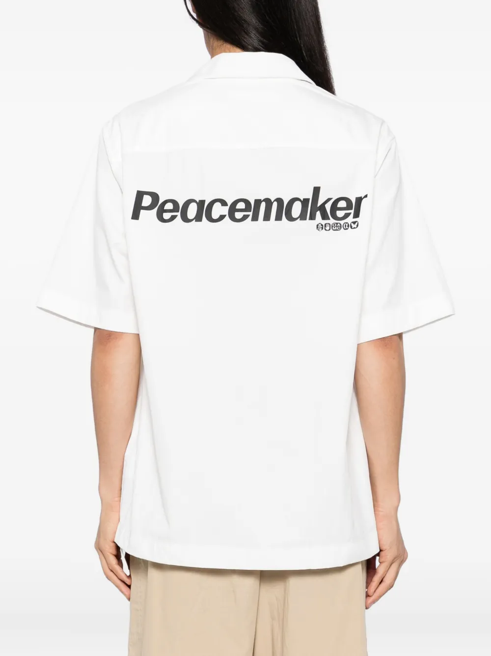 Peacemaker Oamc Boxi overhemd Wit