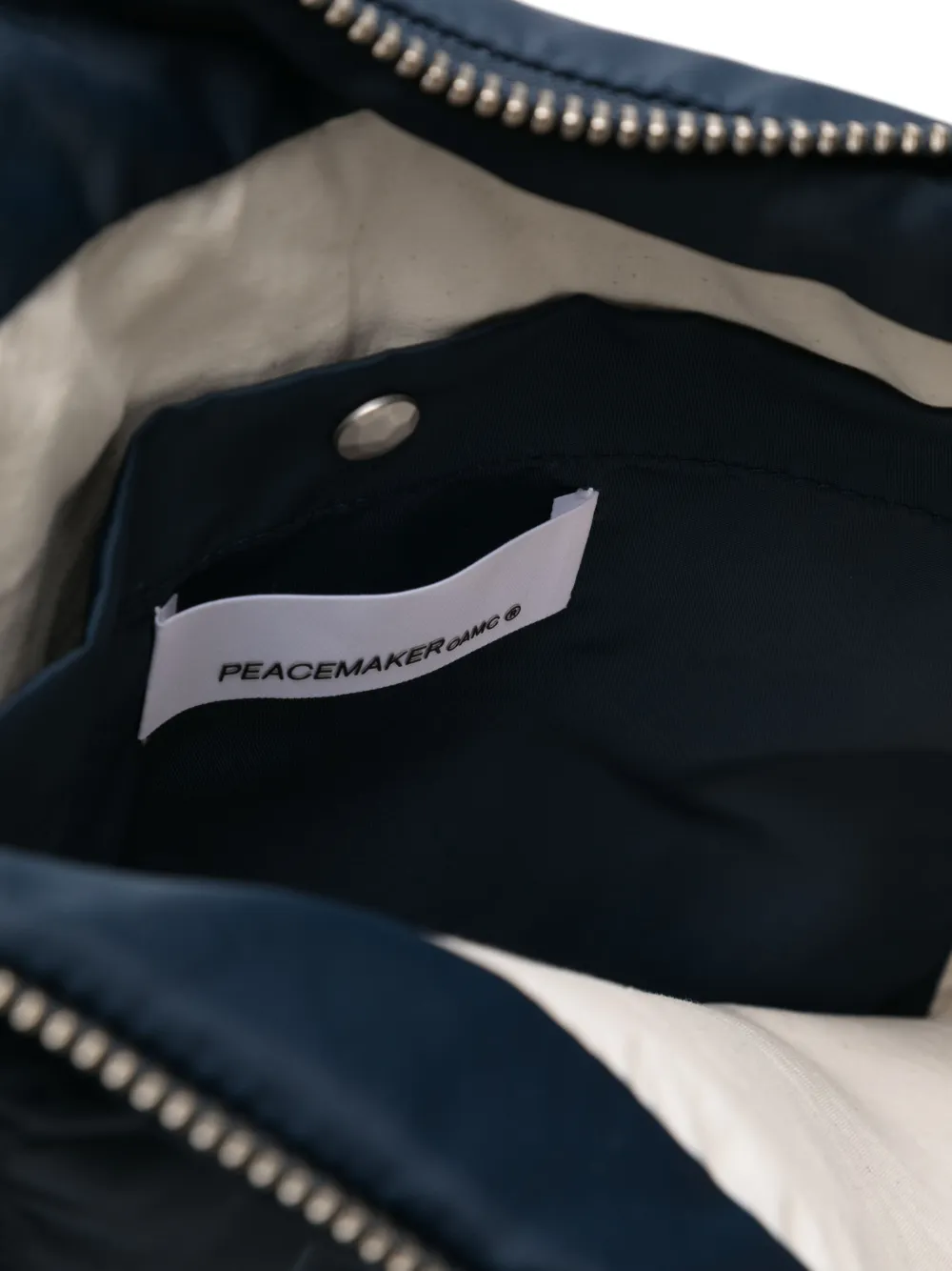 Peacemaker Oamc Helmet grote tas Blauw