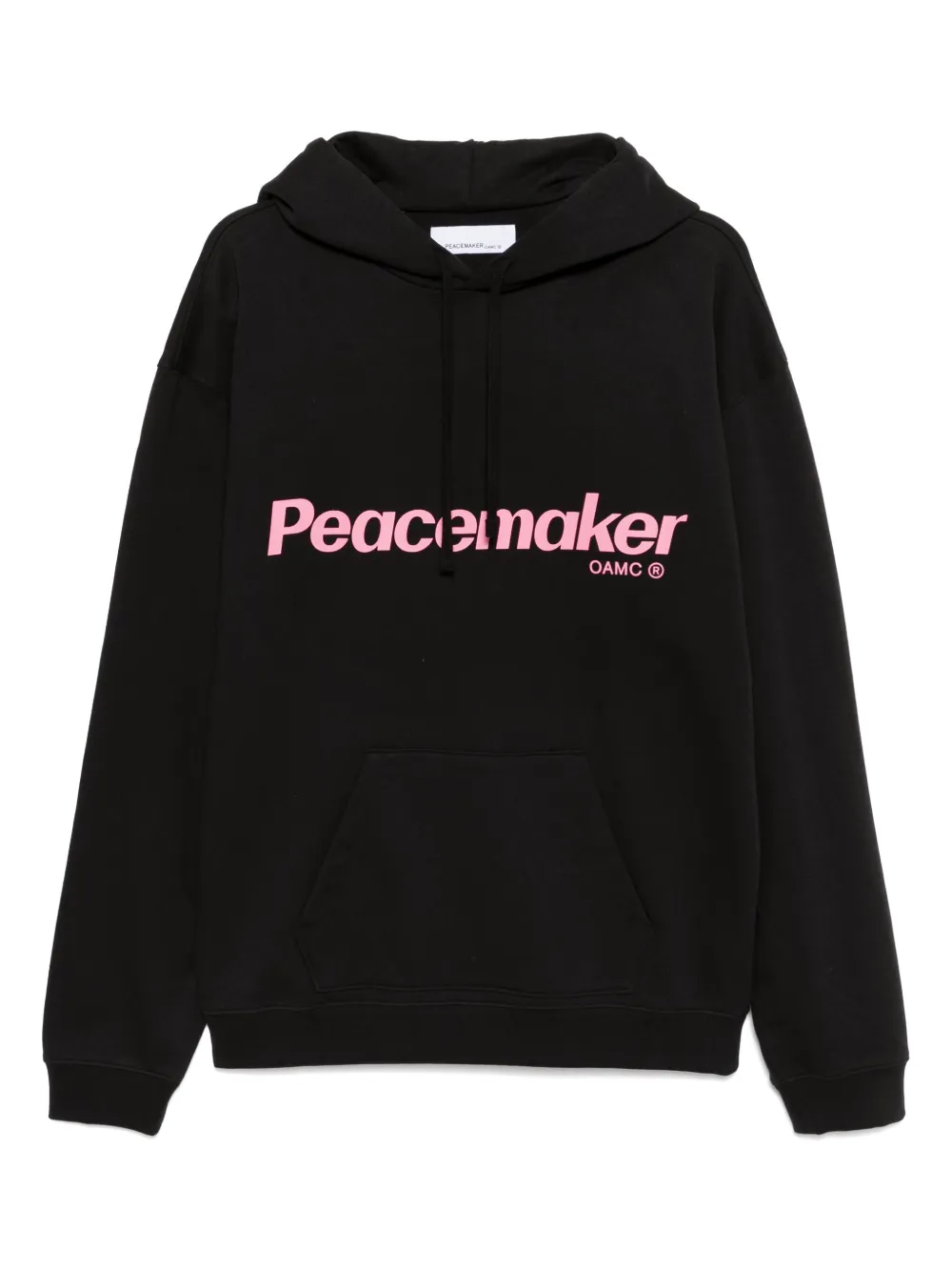 Peacemaker Oamc hoodie con estampado floral | negro | Image 1