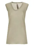 Rick Owens organic cotton tank top - Neutrals
