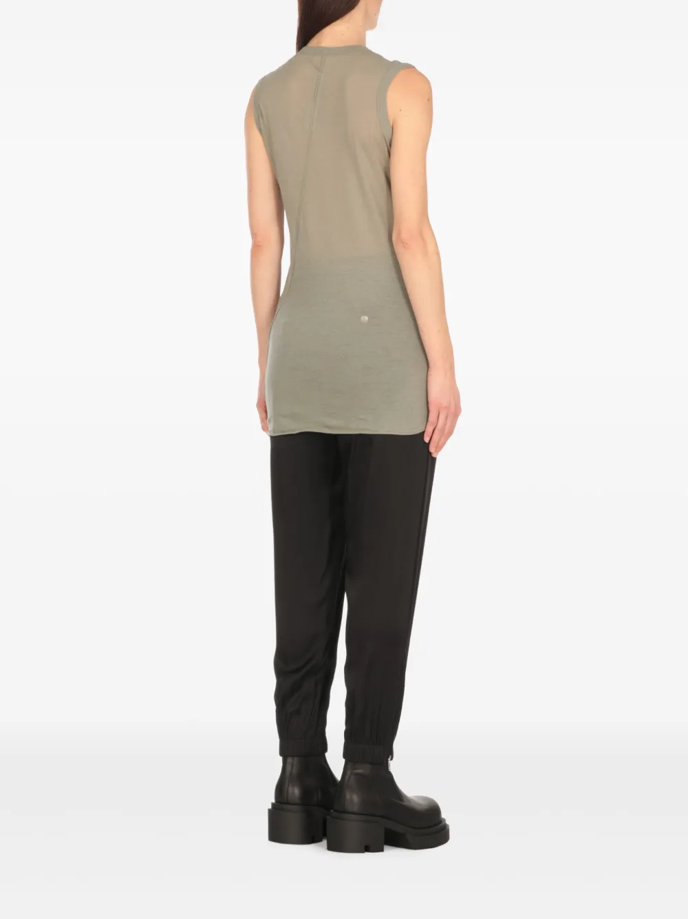 Rick Owens Tanktop van biologisch katoen Beige