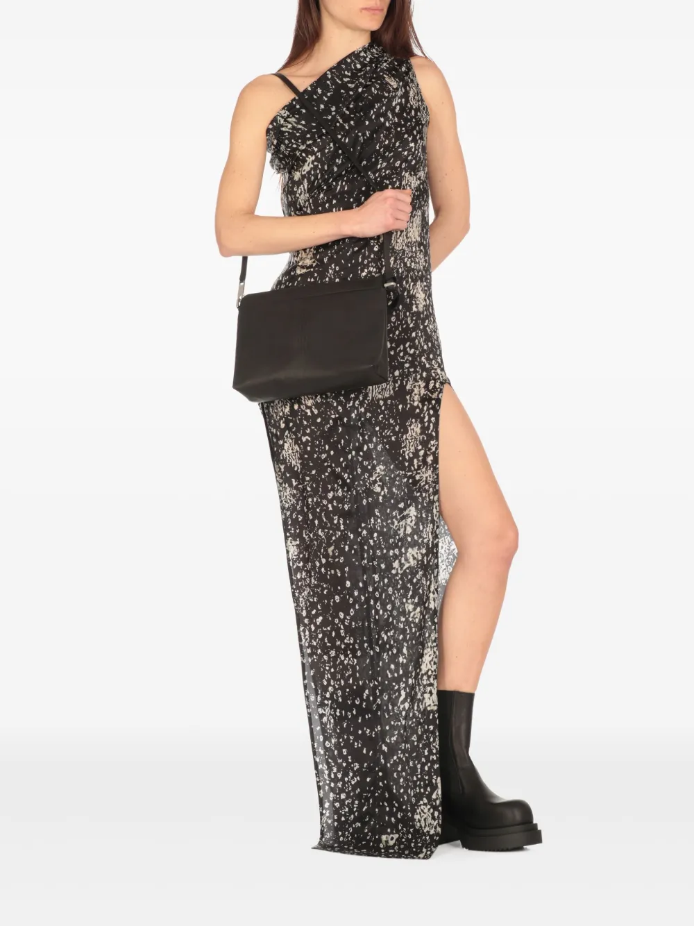 Rick Owens Adri kleine schoudertas - Zwart