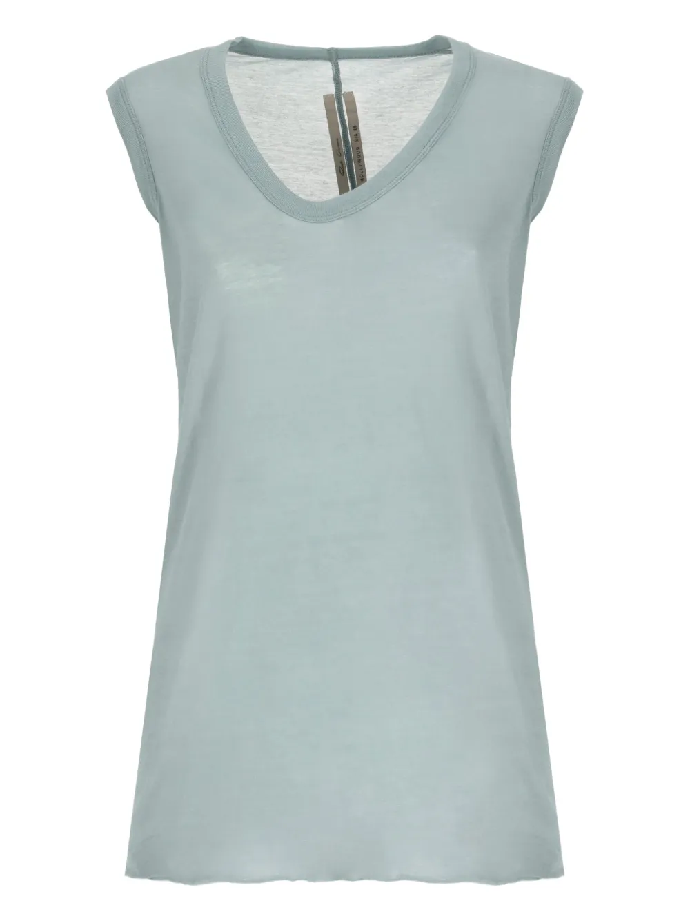 Rick Owens Tanktop van biologisch katoen Blauw