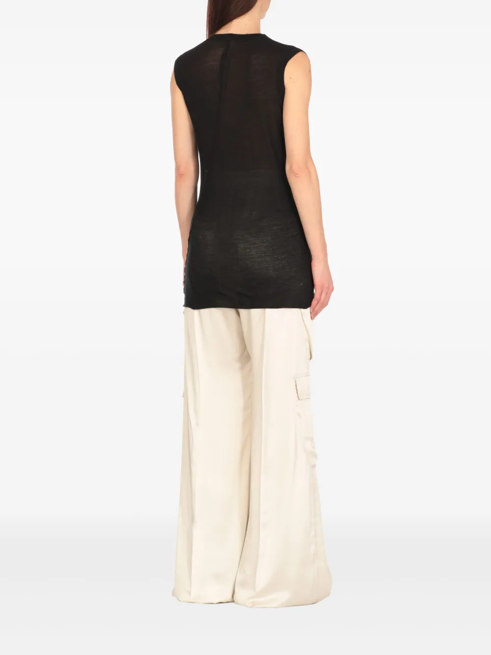 Rick Owens Tanktop van biologisch katoen Zwart