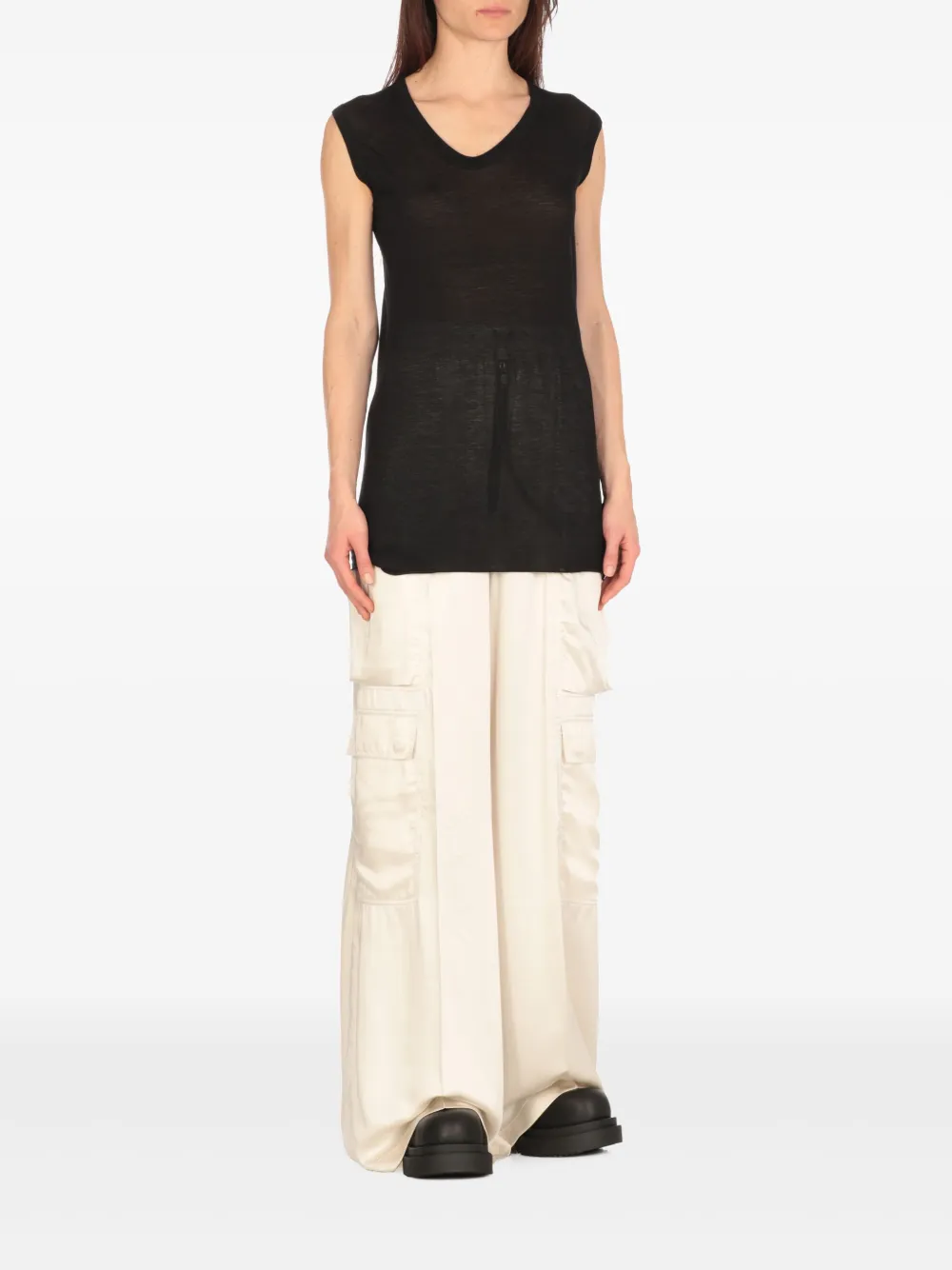 Rick Owens Tanktop van biologisch katoen Zwart