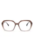 Mykita square-frame glasses - Brown