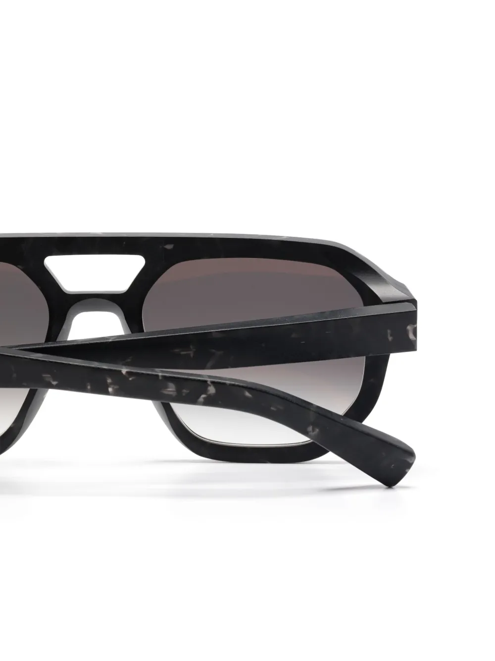 Mykita Bril met oversized montuur Zwart