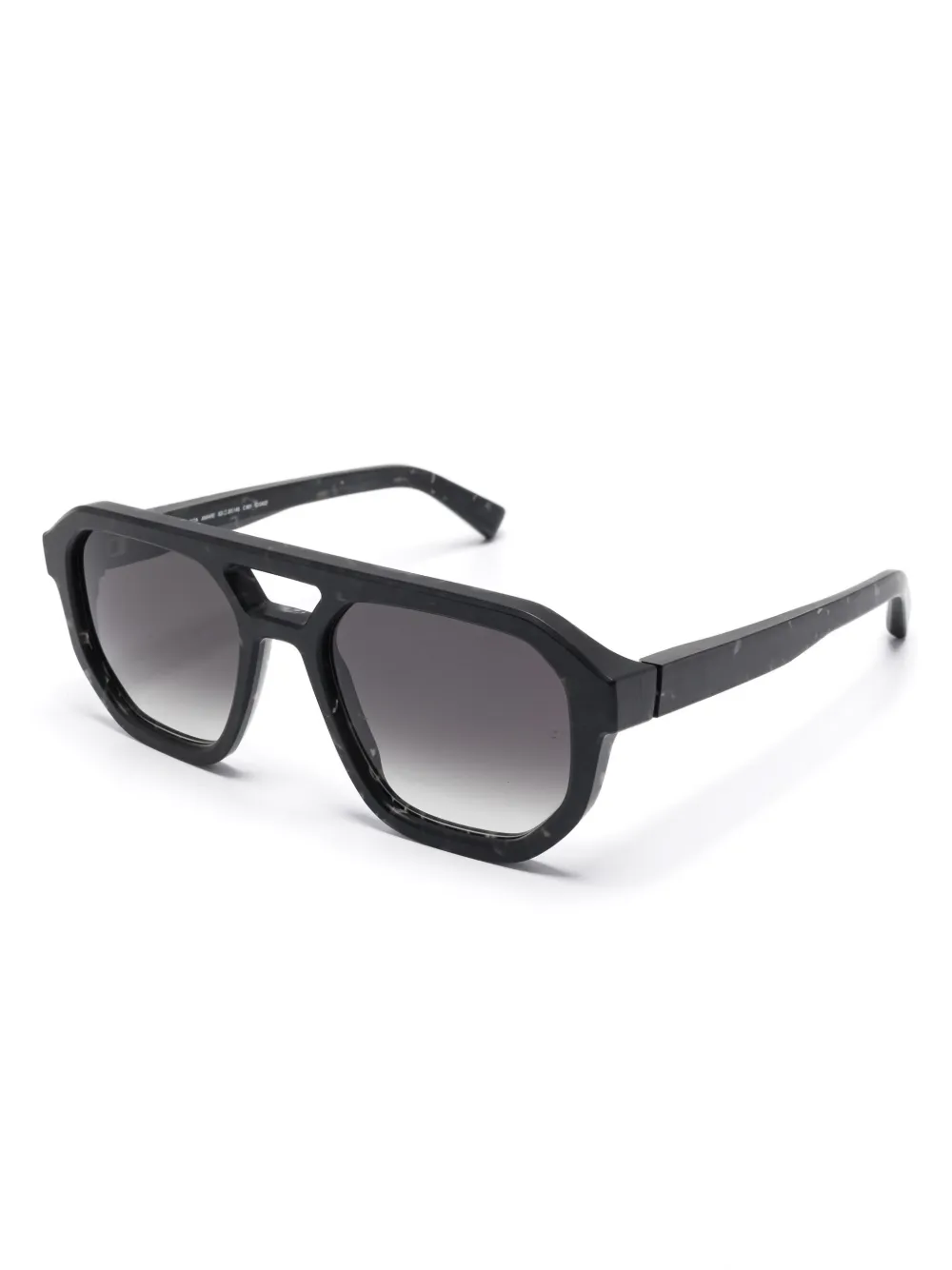 Mykita Bril met oversized montuur - Zwart
