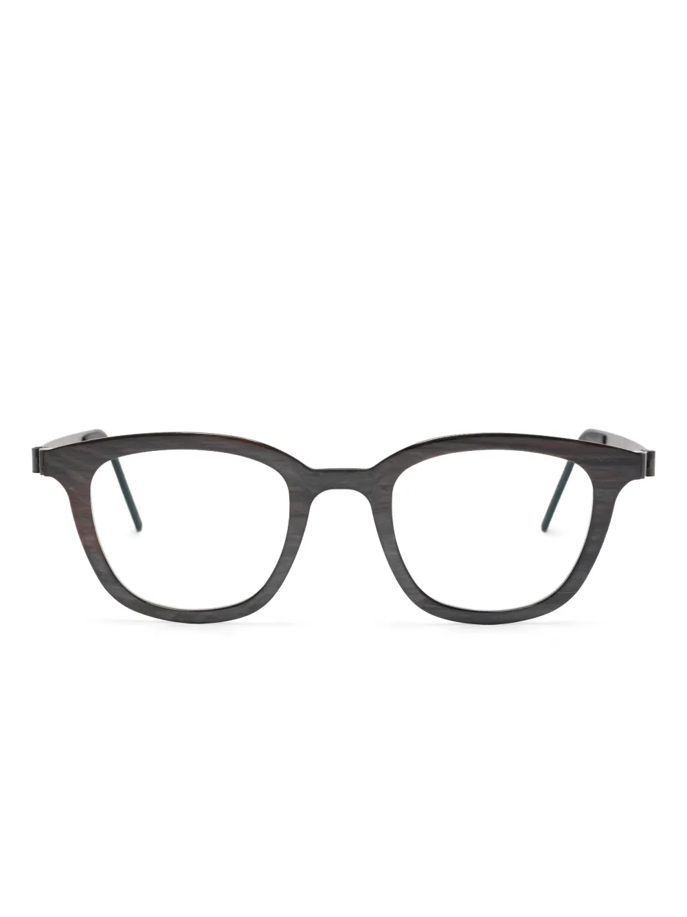 Lindberg square-frame glasses | Grey | Image 1