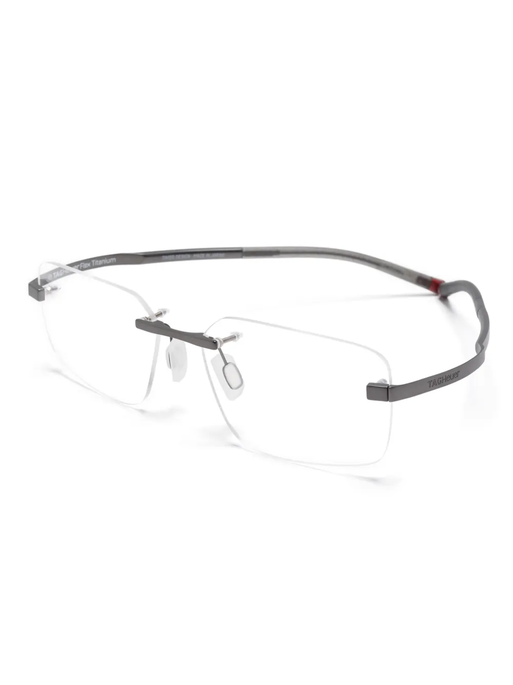 Tag Heuer Eyewear rectangle-frame glasses | Men | Image 2