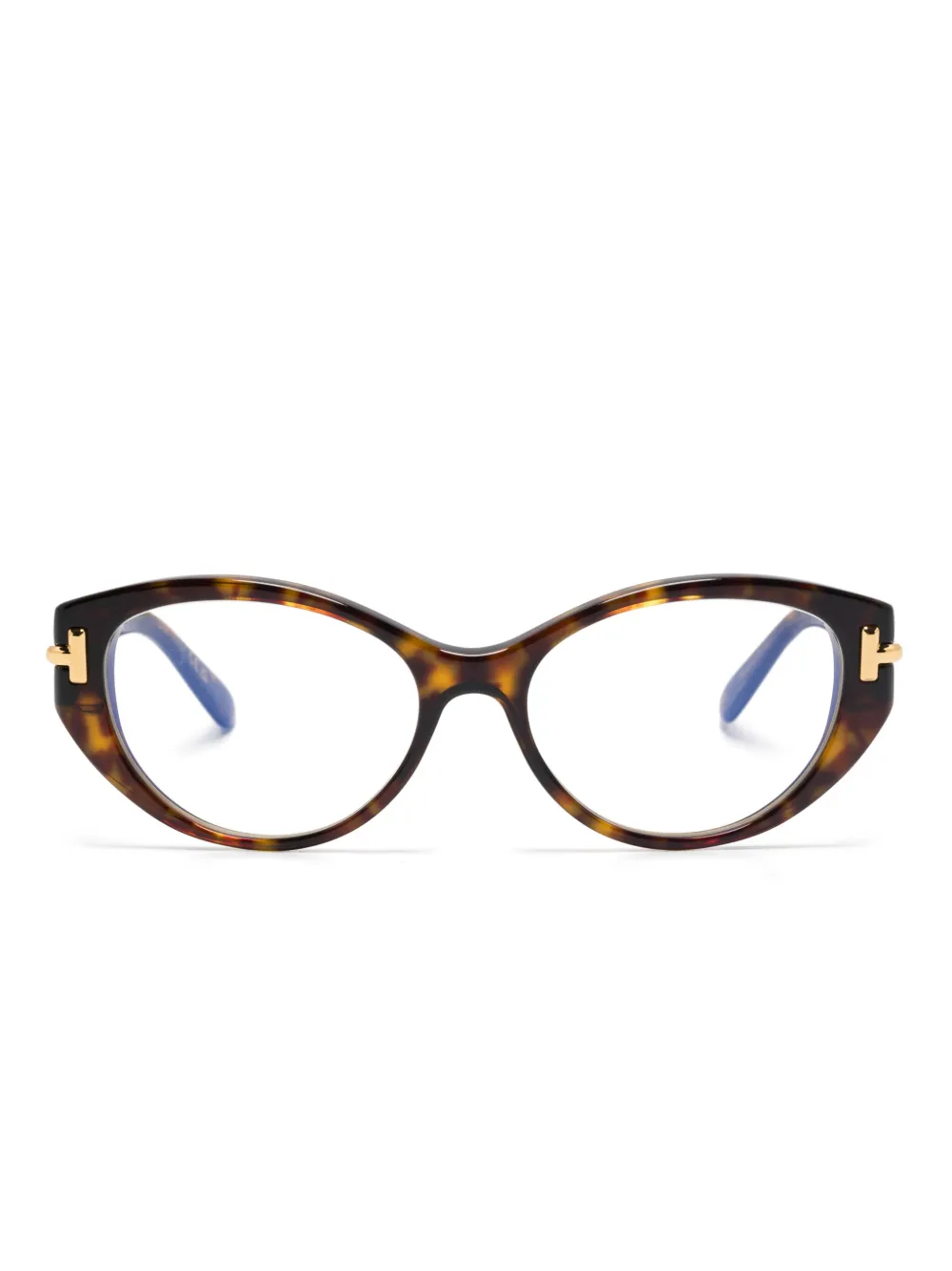 TOM FORD Eyewear round-frame glasses | Brown | Image 1