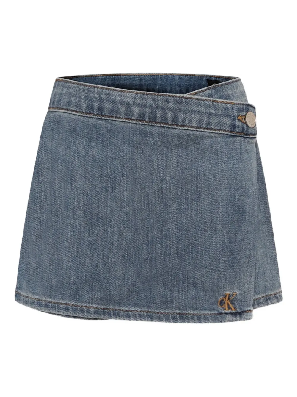 Calvin Klein Kids Spijkershorts Blauw