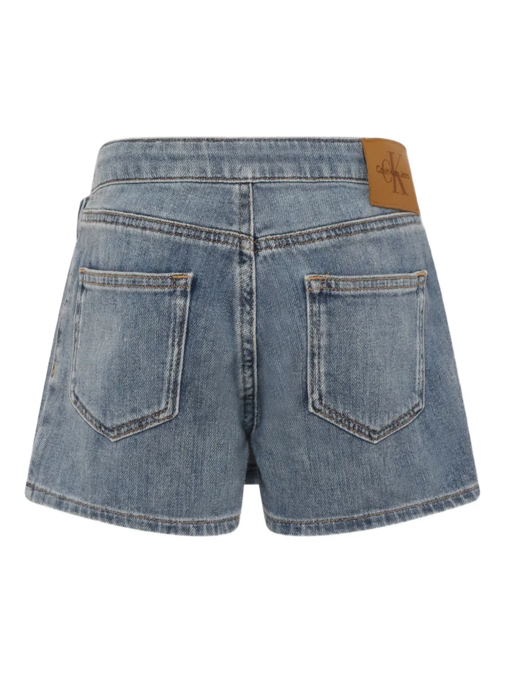 Calvin Klein Kids Spijkershorts Blauw