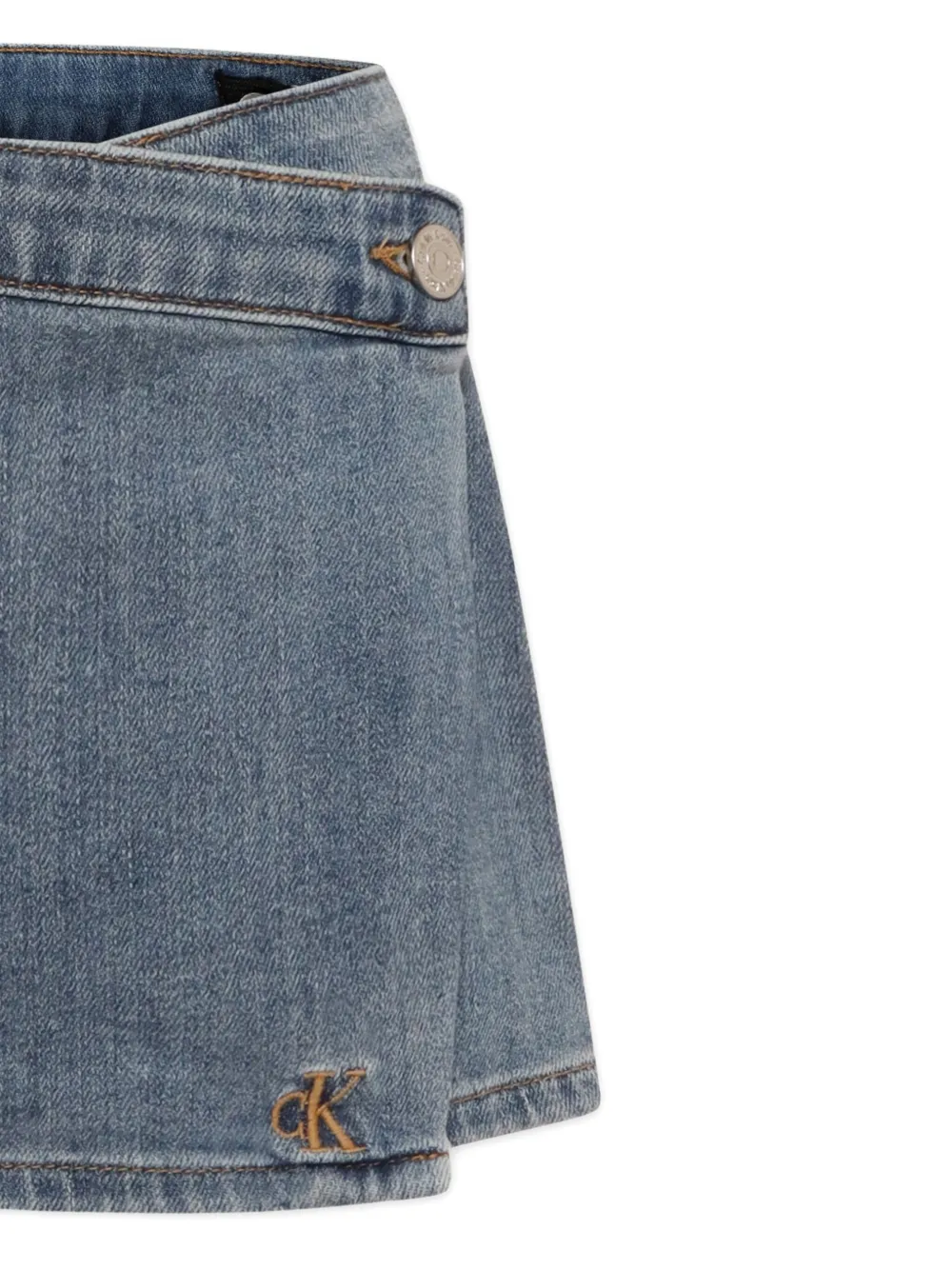 Calvin Klein Kids Spijkershorts Blauw