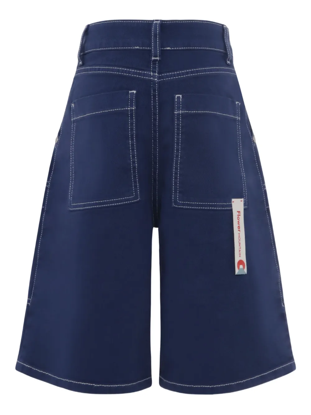 FLOWER MOUNTAIN KIDS  cargo pocket denim shorts | Boys Casual Shorts | Image 2