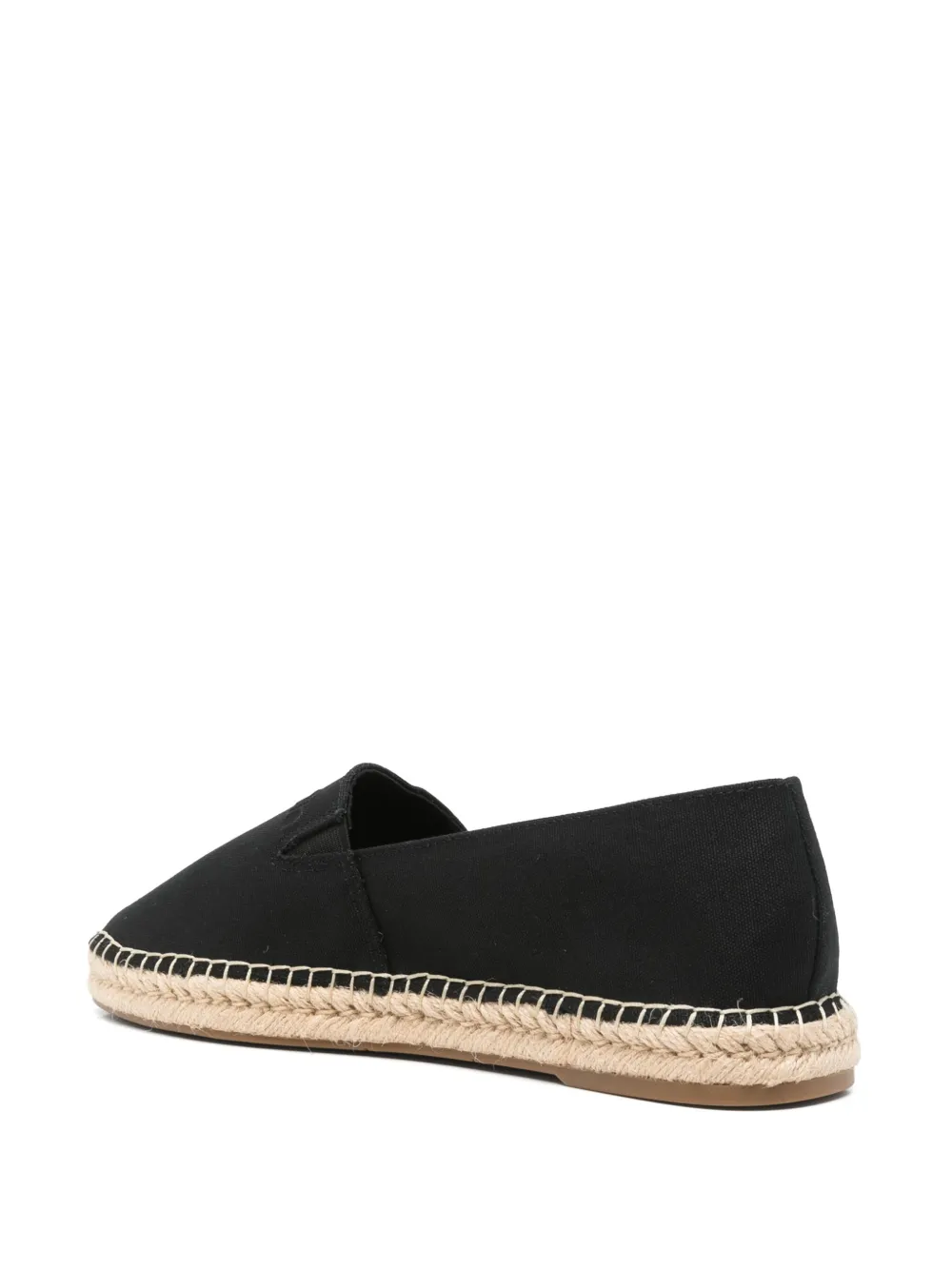 Calvin Klein flat espadrilles Black