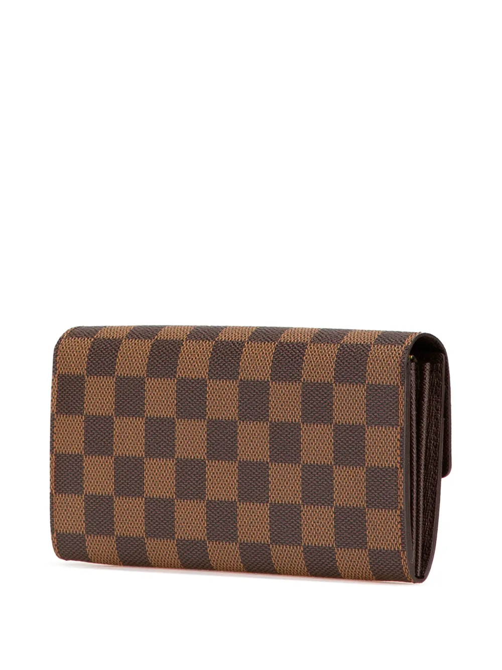 Louis Vuitton Pre-Owned 2010 Damier Ebene Sarah Wallet long wallets | Women | Image 2