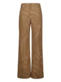 PUCCI Marmo-print canvas trousers - Neutrals