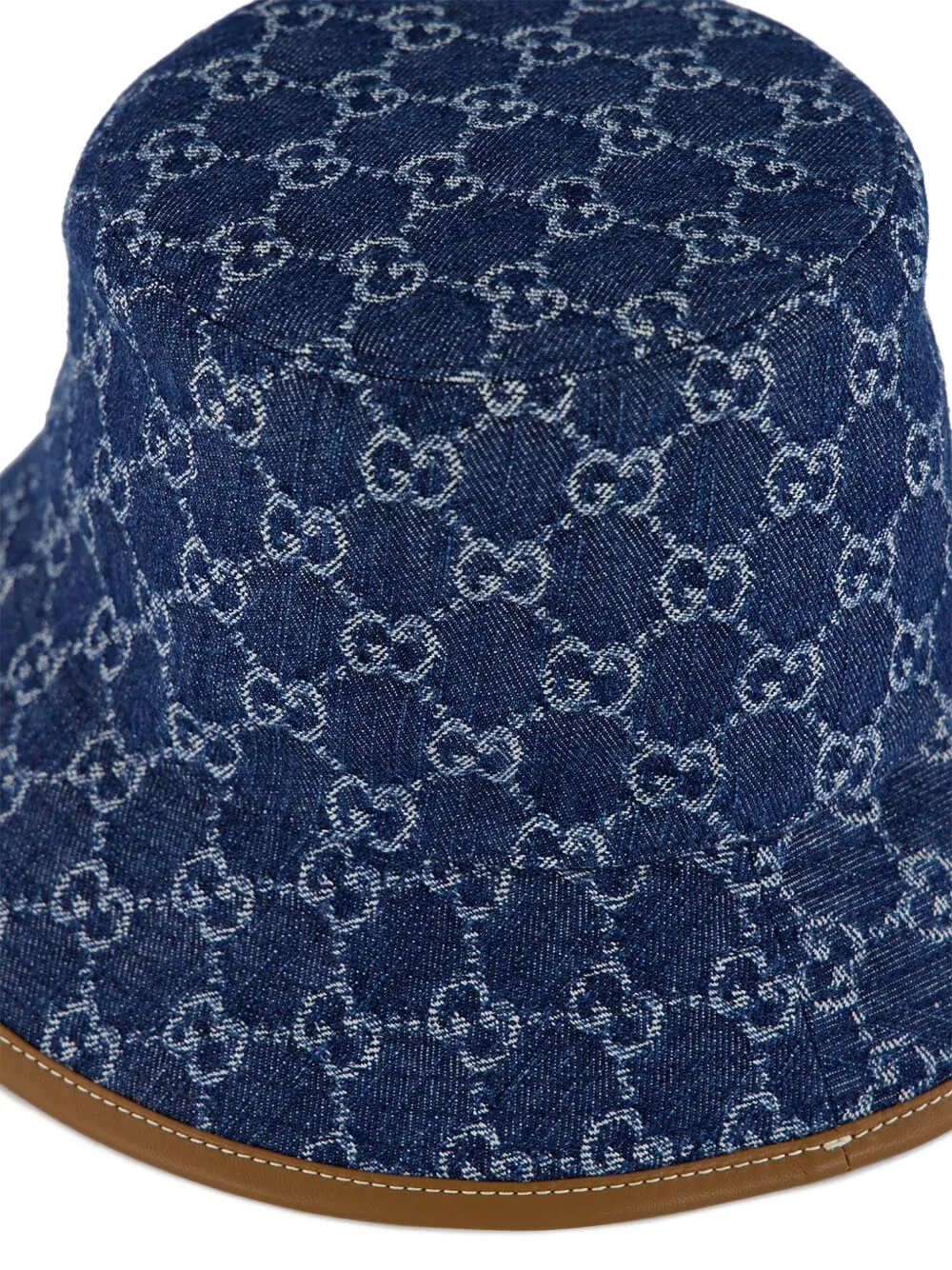 Gucci Denim Monogram Bucket Hat