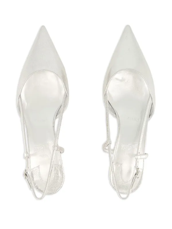 UND BIJOU FLAT PUMPS グレーLサイズ Ameri（アメリ）の「UND BIJOU FLAT PUMPS（パンプス）」 - WEAR