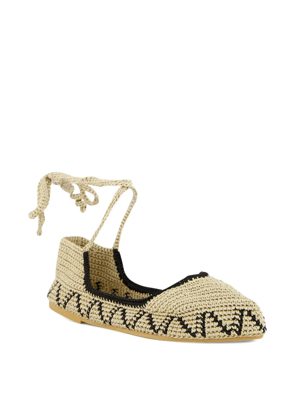 KASHURA CROCHET BALLET FLATS 