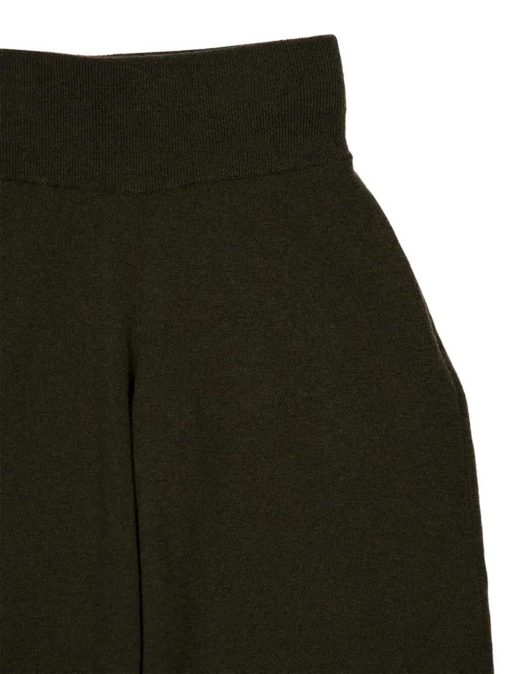Stella McCartney Broek van scheerwol Zwart
