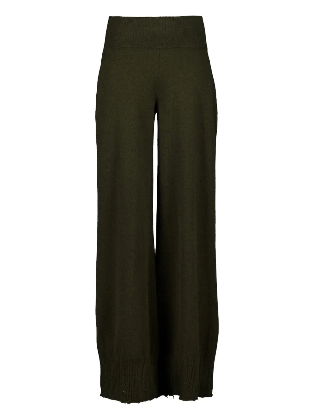 Stella McCartney Broek van scheerwol Zwart