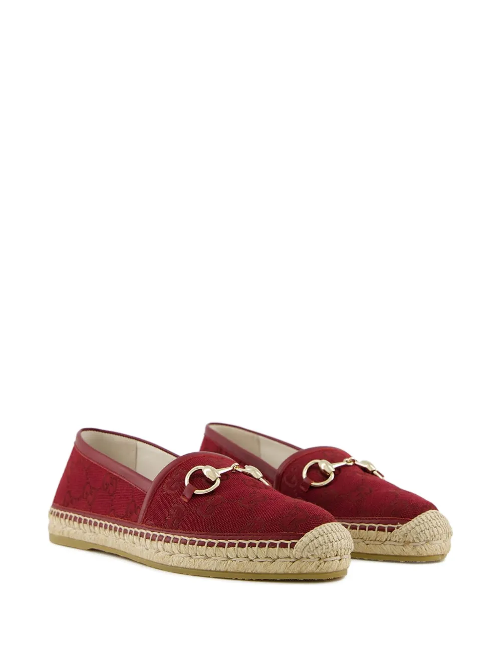Gucci Pre-owned leren espadrilles Rood