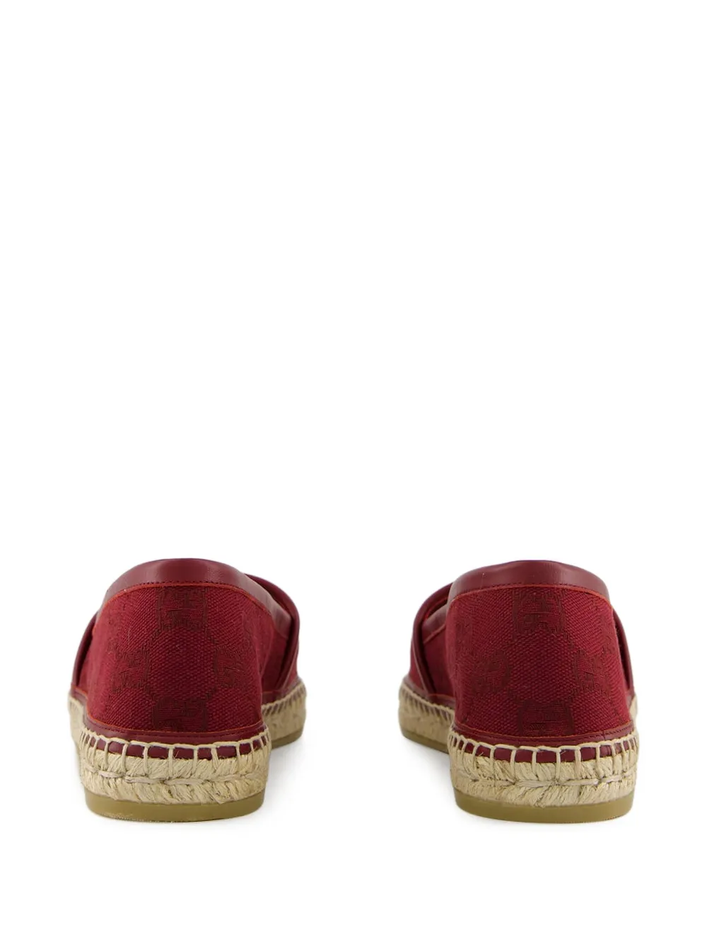Gucci Pre-owned leren espadrilles Rood