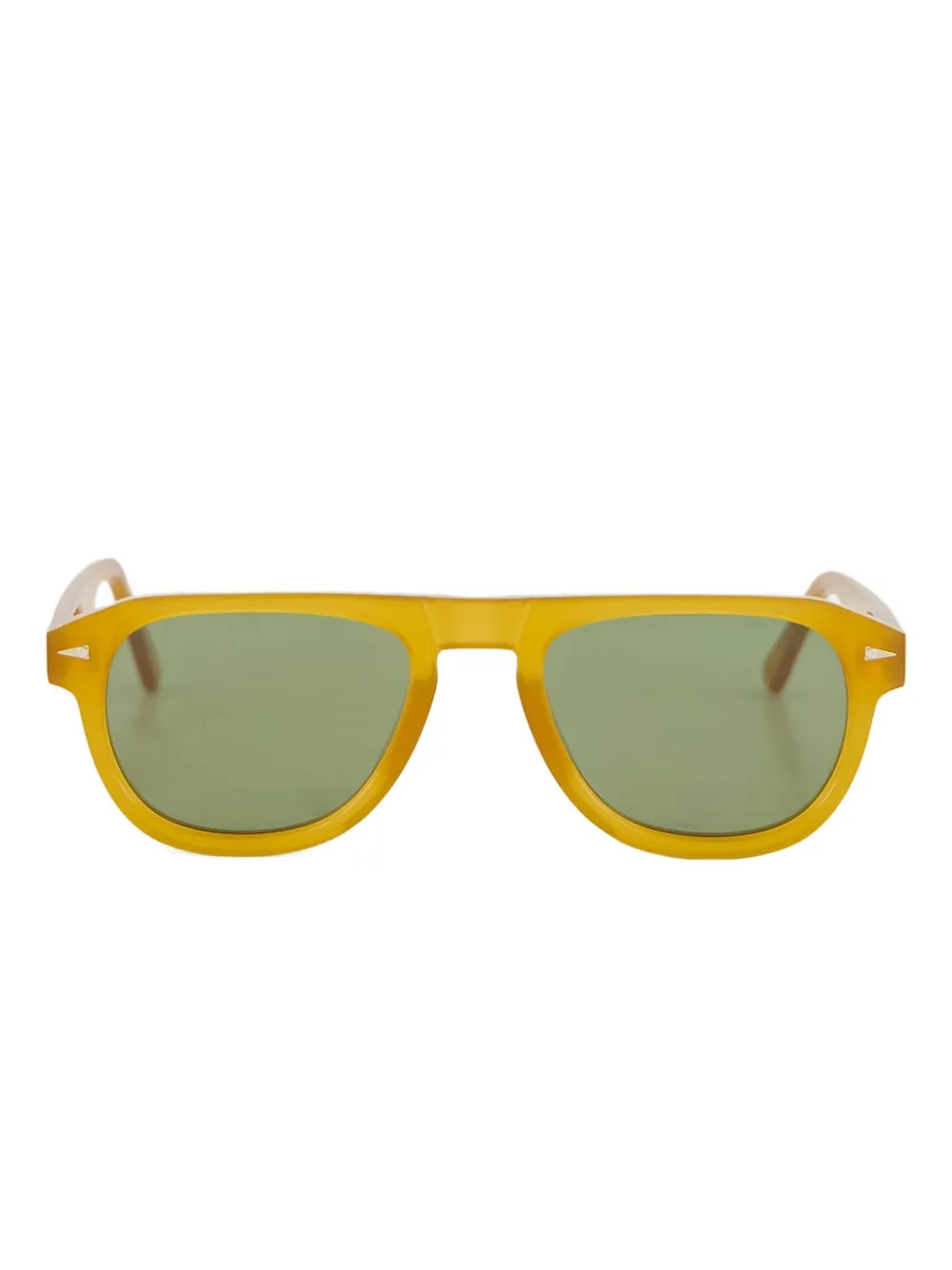 Ahlem geometric-frame sunglasses | Orange | Image 1