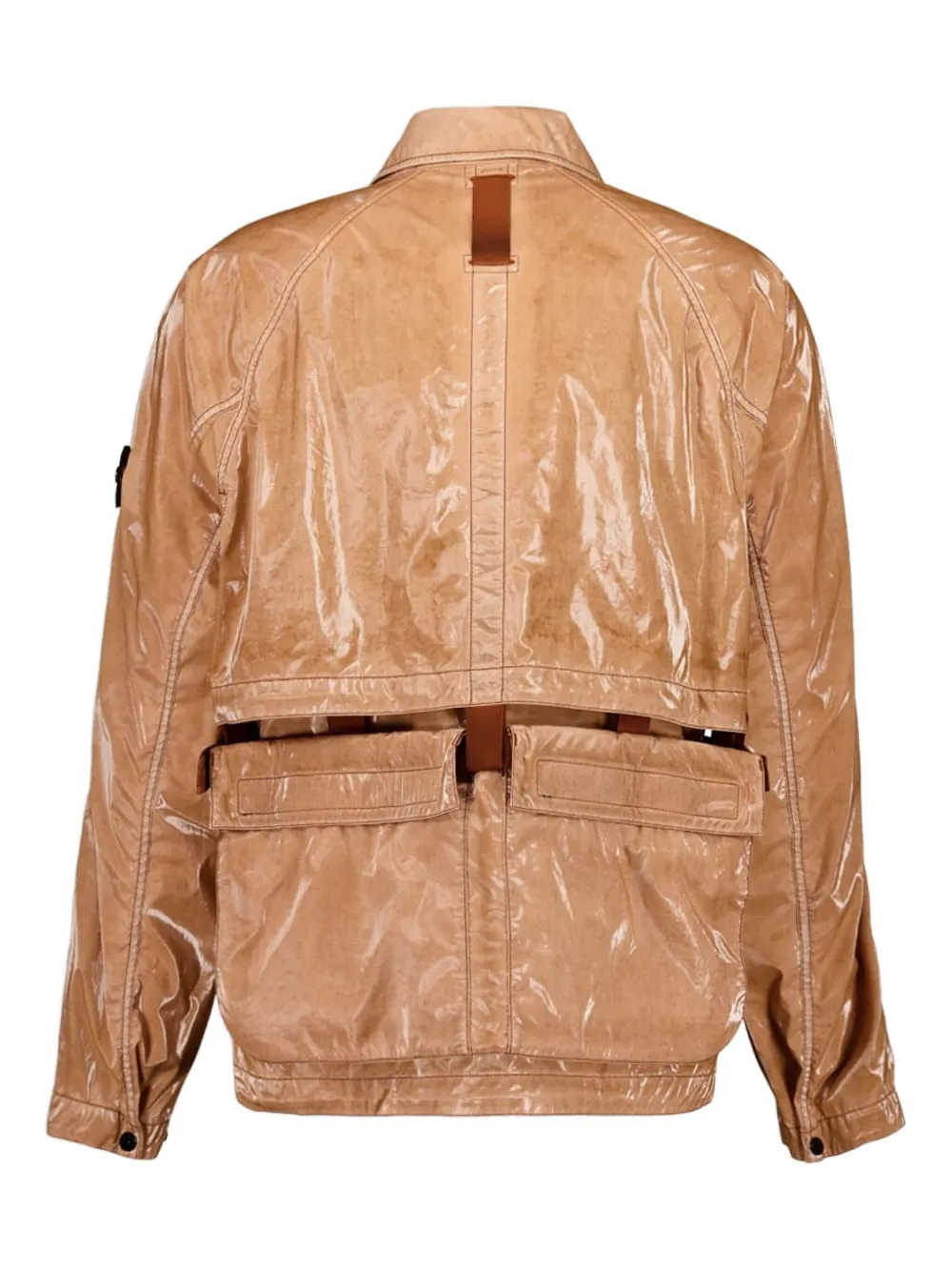 Stone Island Button-up jack Bruin