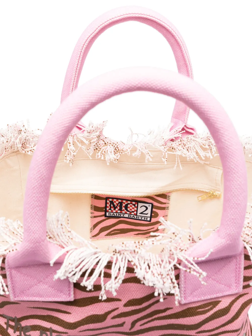 MC2 Saint Barth Vanity Mimetic shopper 03913H ZEBRA COLOR2118