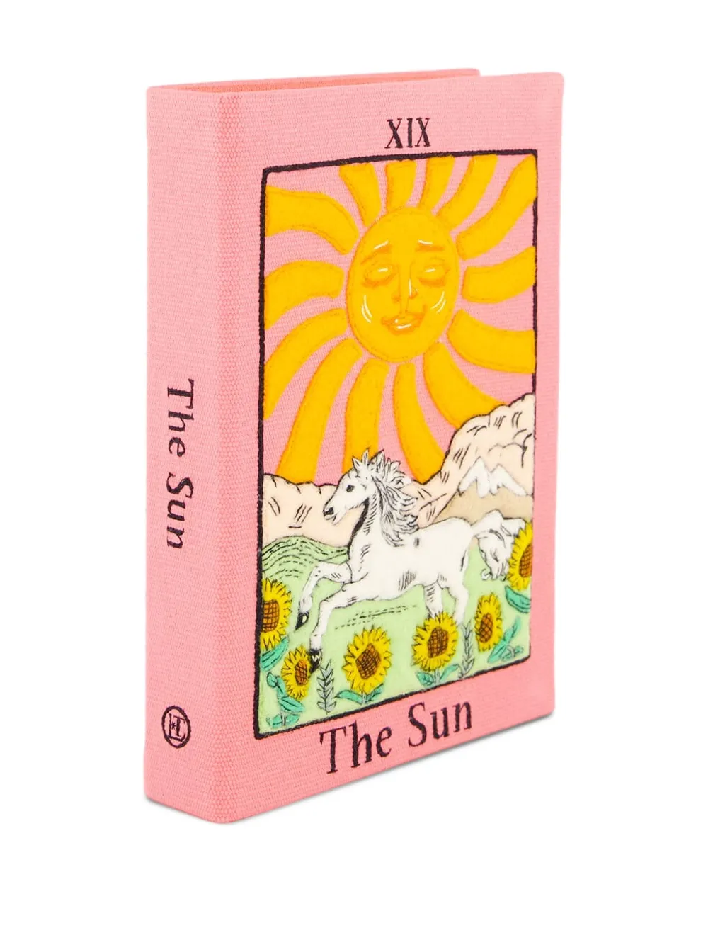 Olympia Le-Tan The Sun clutch - Roze