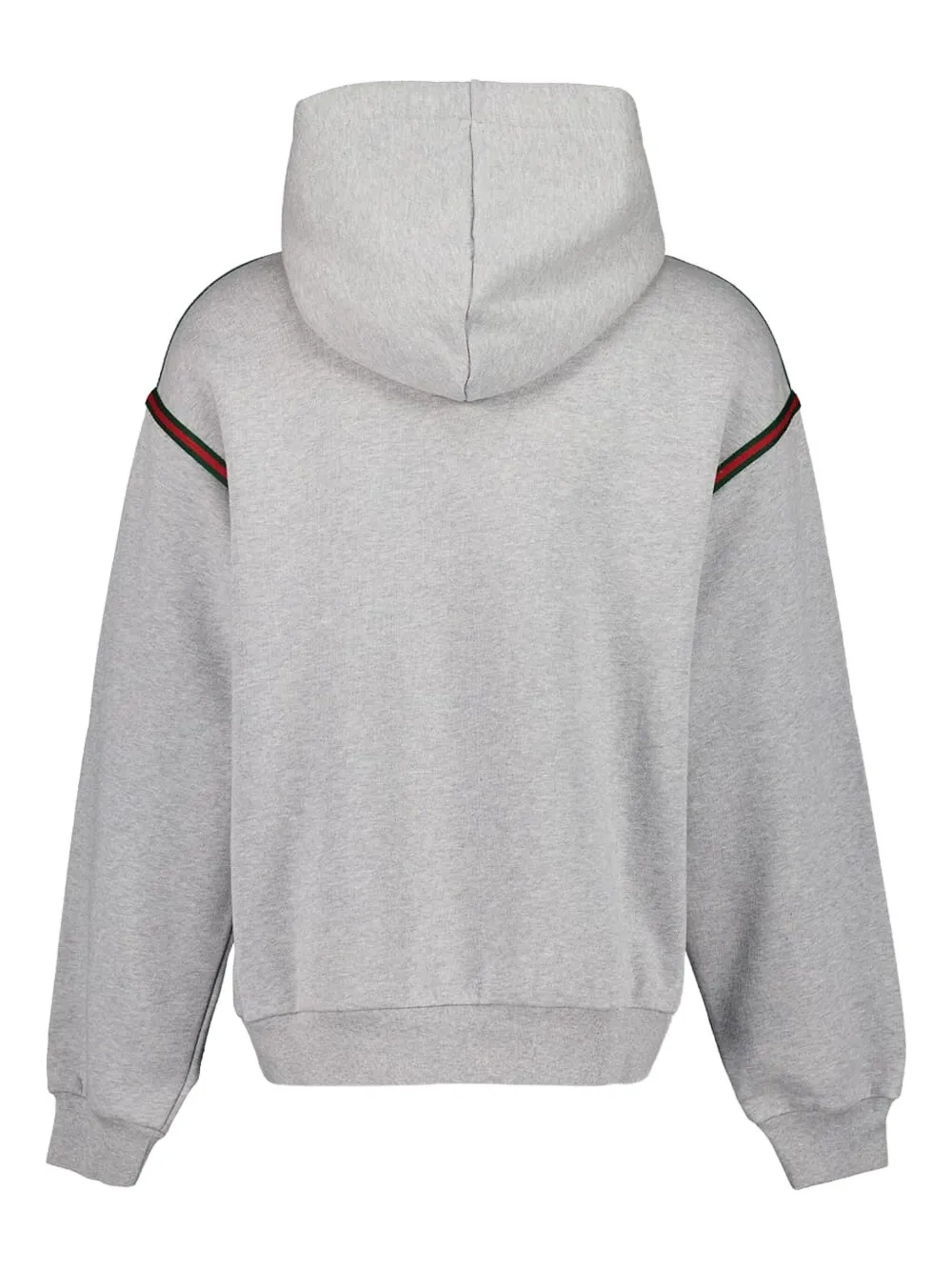 Gucci Hoodie met zak aan de voorkant Grijs