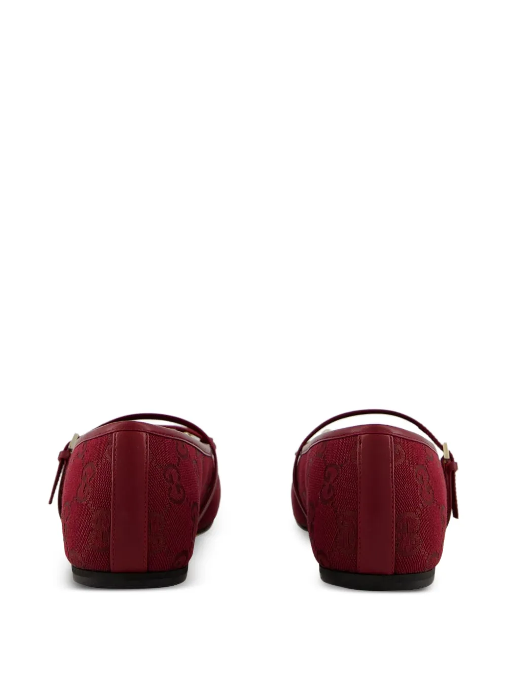 Gucci GG ballet flats Red
