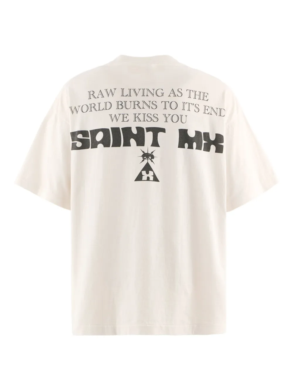 SAINT MXXXXXX T-shirt met grafische print - Wit
