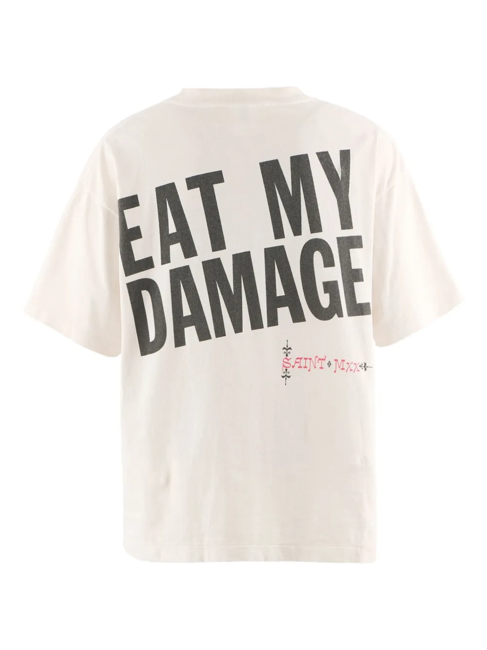 SAINT MXXXXXX T-shirt met print - Wit