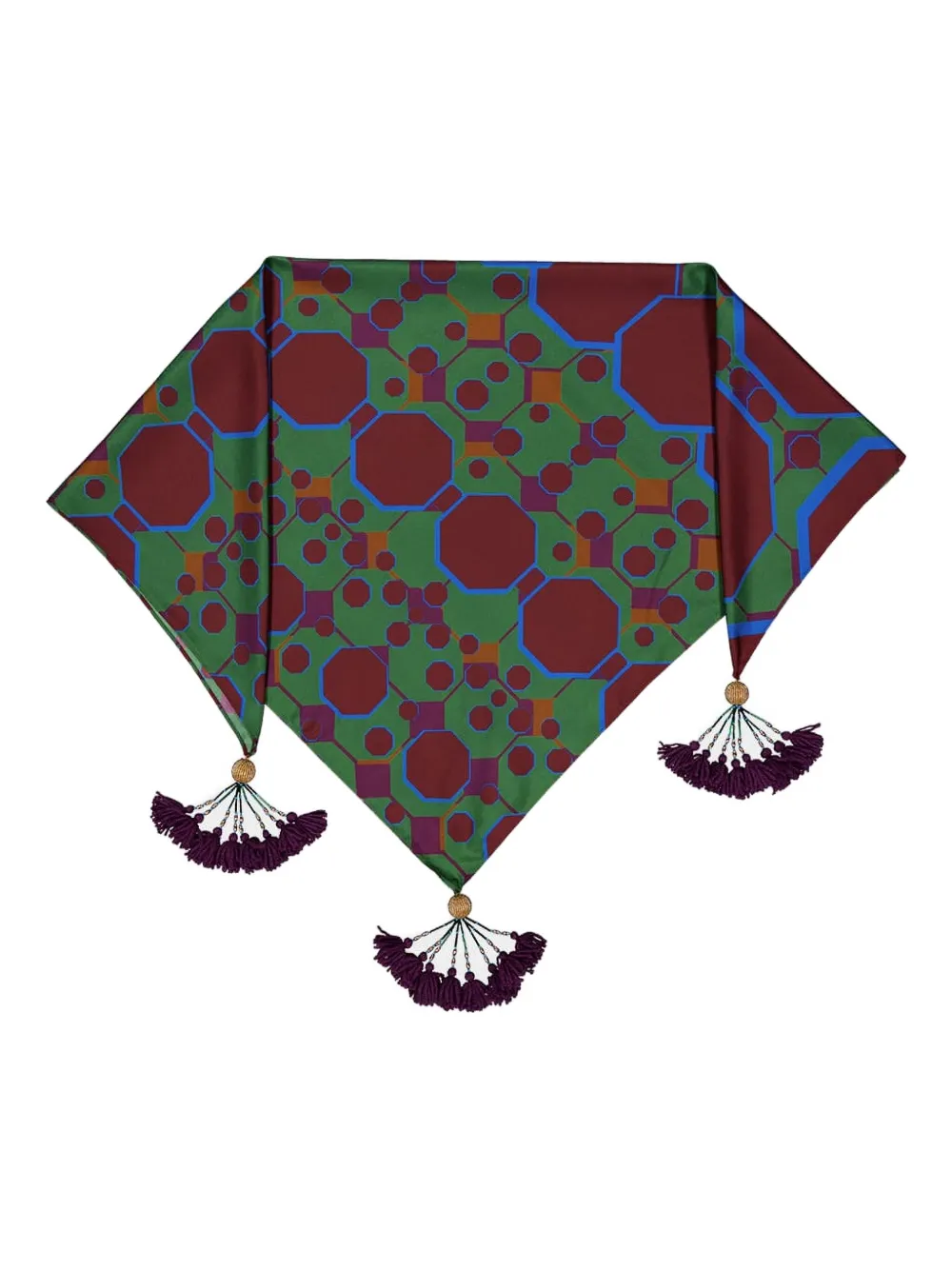 PAULA printed silk scarf | Image 2