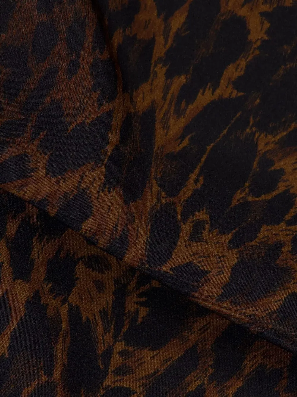 Balenciaga Blouse met luipaardprint Bruin