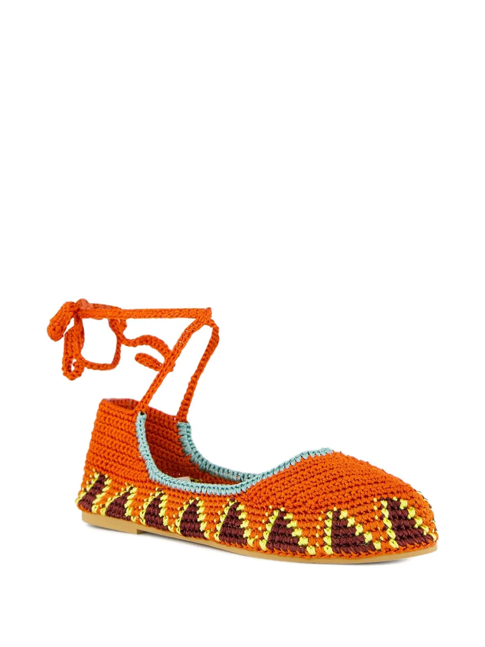 KASHURA CROCHET BALLET FLATS