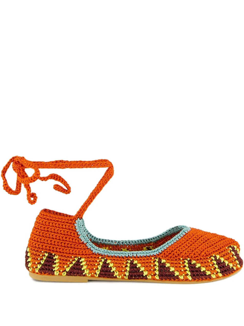 KASHURA CROCHET BALLET FLATS