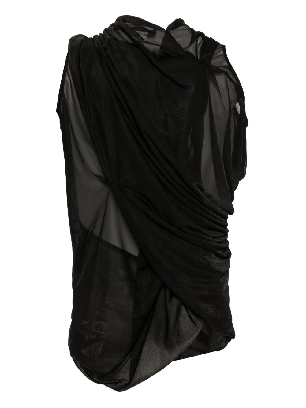 Junya Watanabe Asymmetrische top Zwart