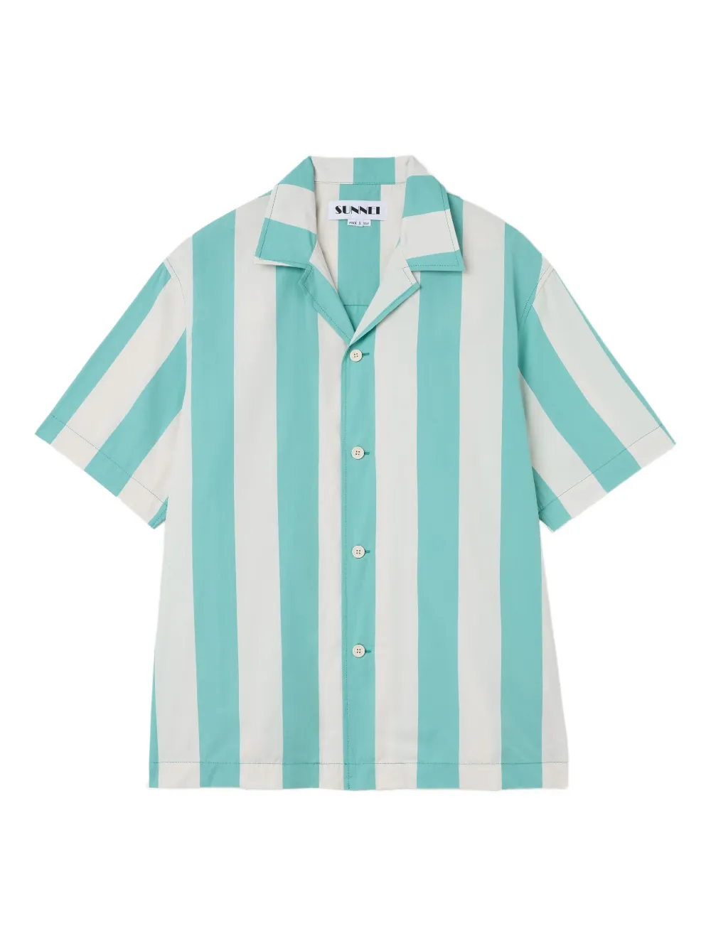 Sunnei striped shirt | White | Image 1