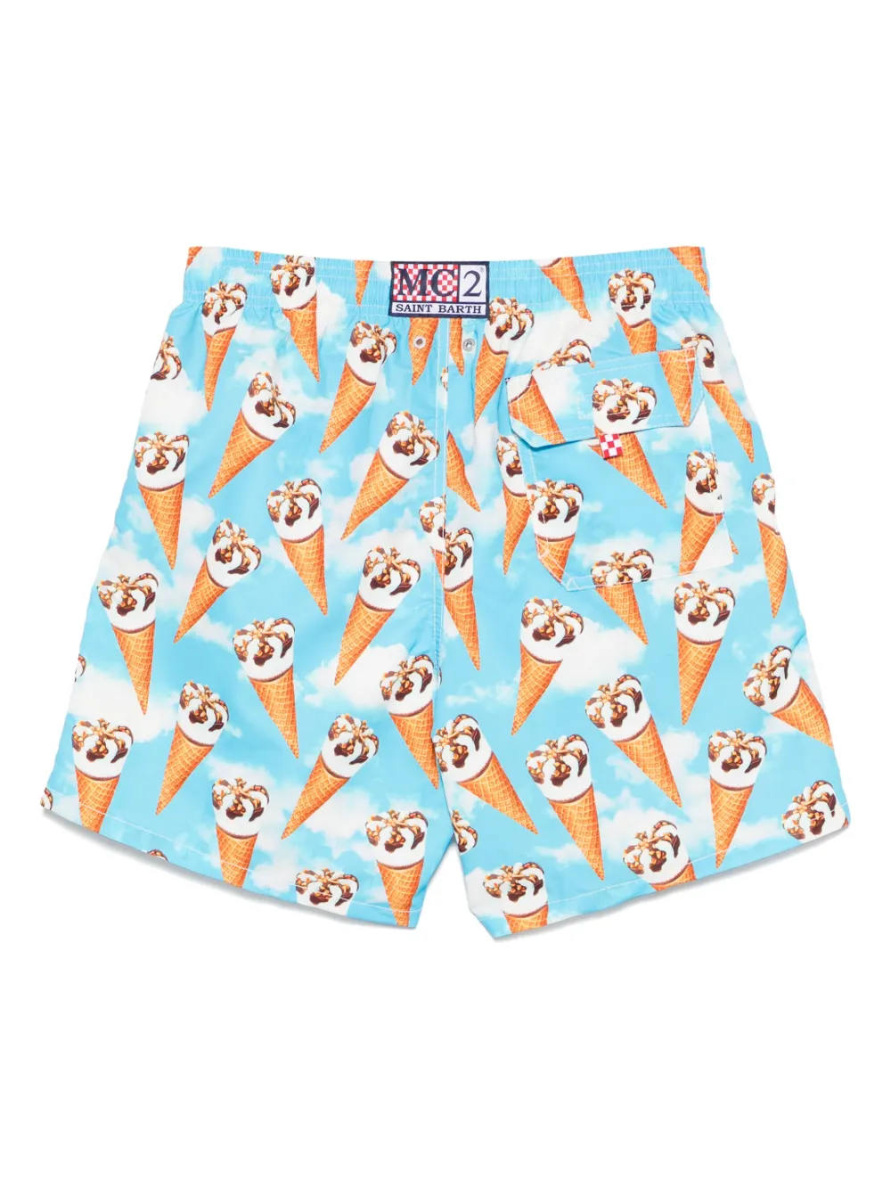 MC2 Saint Barth Cornetto-print swim shorts | Badeshorts | Image 2