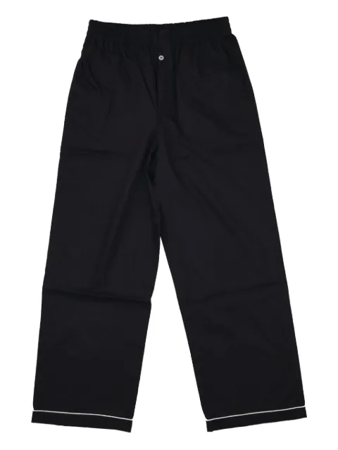 LA ROSE elasticated-waistband pijama trousers