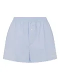 Moschino elasticated-waist shorts - Blue